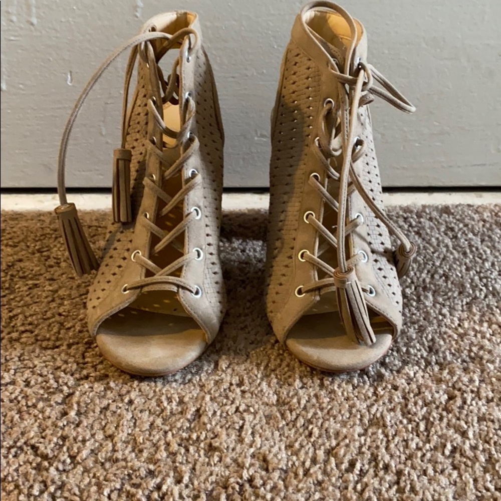 Jessica Simpson lace up bootie